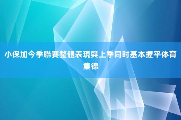 小保加今季聯賽整體表現與上季同时基本握平体育集锦