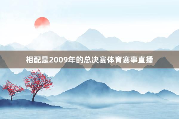 相配是2009年的总决赛体育赛事直播