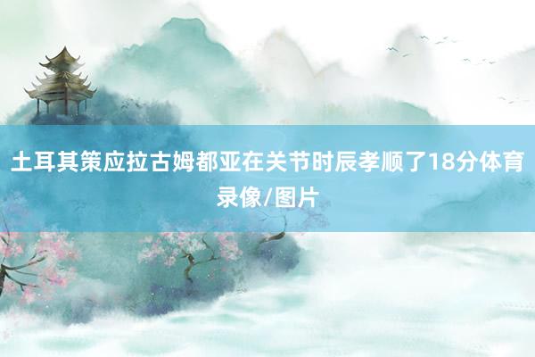 土耳其策应拉古姆都亚在关节时辰孝顺了18分体育录像/图片
