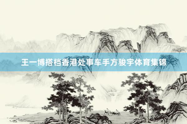 王一博搭档香港处事车手方骏宇体育集锦