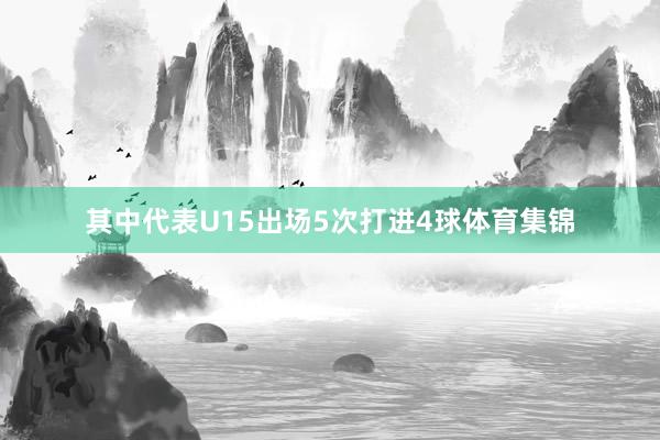 其中代表U15出场5次打进4球体育集锦